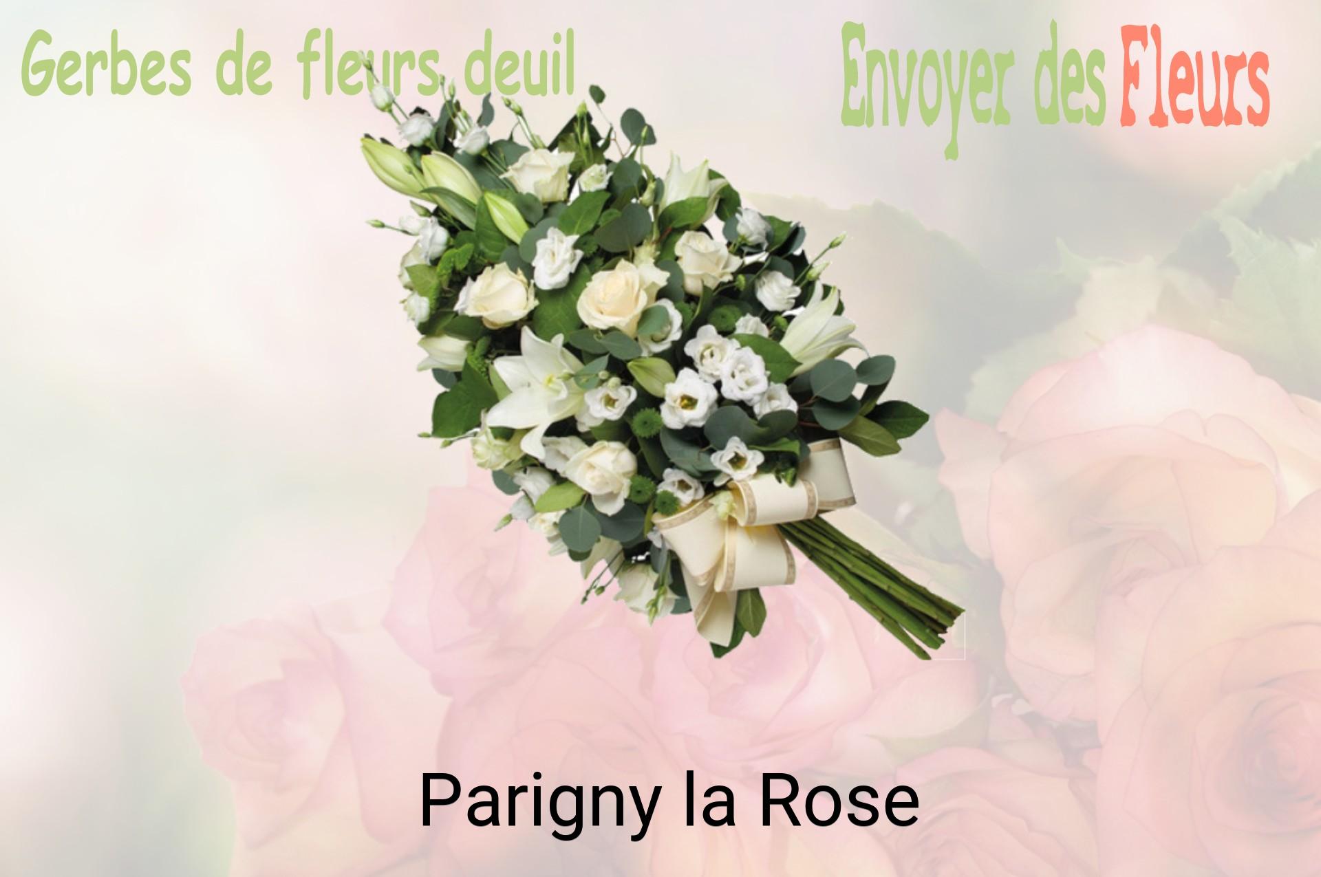 Gerbe de fleurs de deuil livrée à Parigny-la-Rose